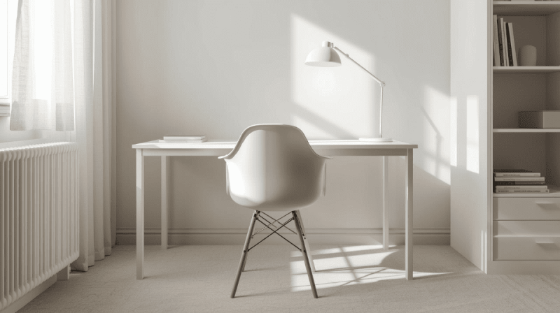 chaise style scandinave