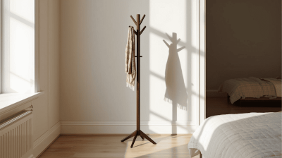 Porte-manteau sur pied